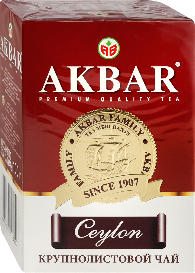 Чай черный AKBAR Gold байховый, 25пак, превью