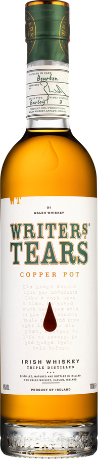 Виски WRITERS TEARS COPPER POT зерновой 40%, п/у, 0.7л, предпросмотр
