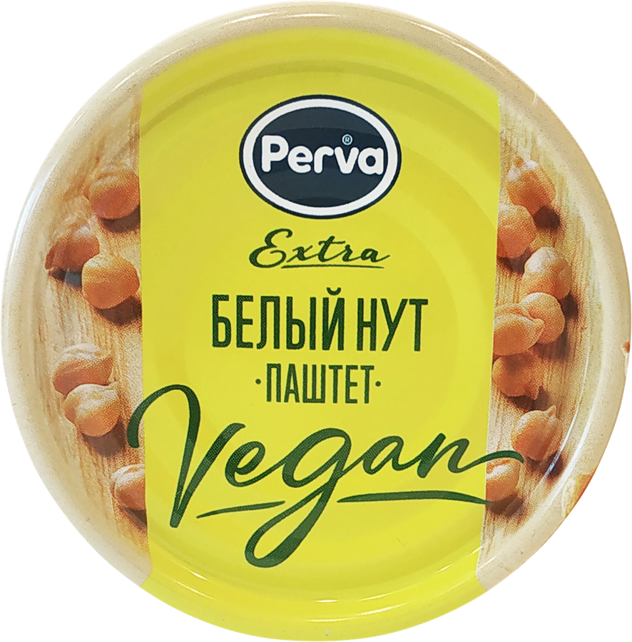 Паштет PERVA Extra Vegan, с белым нутом, 100г, предпросмотр