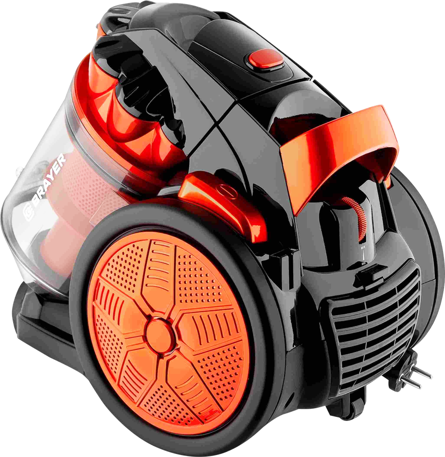 Пылесос BRAYER 2200Вт, 3л, дополнительные 2 насадки Арт. BR4201, превью