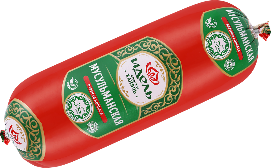 Колбаса вареная ИДЕЛЬ Мусульманская, Халяль, весовая, предпросмотр