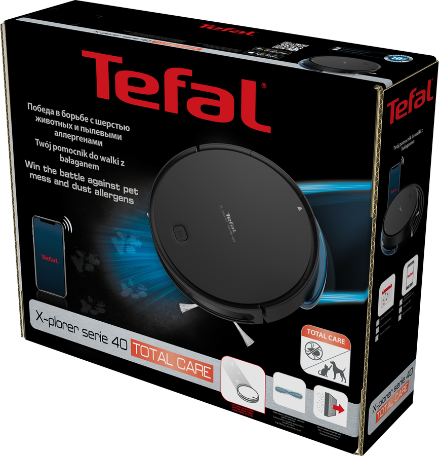 Робот-пылесос TEFAL Explorer S40 Арт. RG7275WH, превью