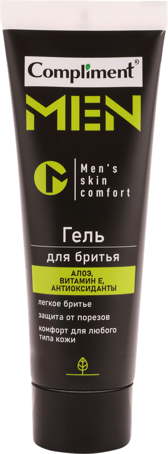 Набор подарочный мужской COMPLIMENT Men Заряд бодрости: Гель для бритья, 80мл + Гель после бритья, 80мл, 212мл, превью