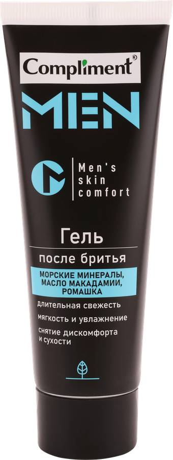 Набор подарочный мужской COMPLIMENT Men Заряд бодрости: Гель для бритья, 80мл + Гель после бритья, 80мл, 212мл, превью