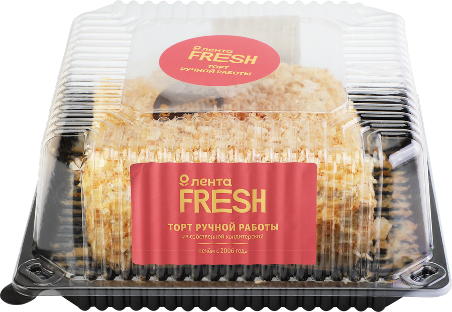 Торт ЛЕНТА FRESH Наполеон, 600г, превью
