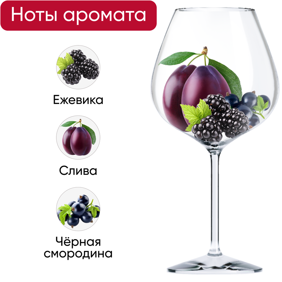 Вино BAD BROTHERS красное сухое, 0.75л, предпросмотр