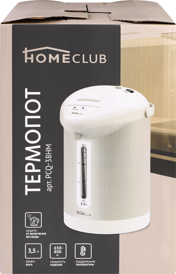 Термопот HOMECLUB Арт. PCQ-38HM, предпросмотр