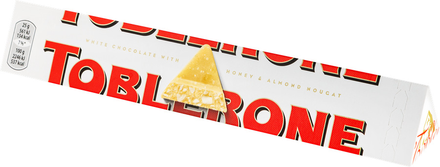 Шоколад белый TOBLERONE с медово-миндальной нугой, 100г, предпросмотр