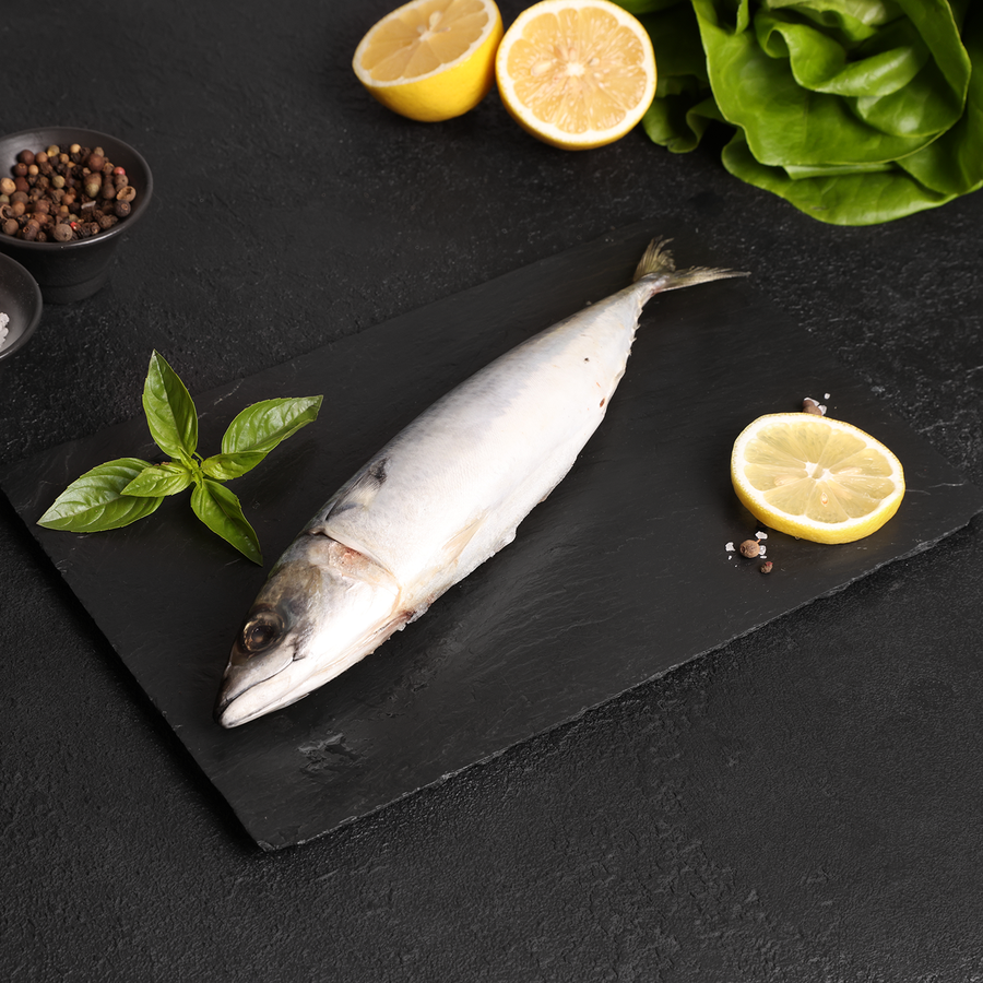 Скумбрия замороженная ЛЕНТА FRESH неразделанная, весовая, превью