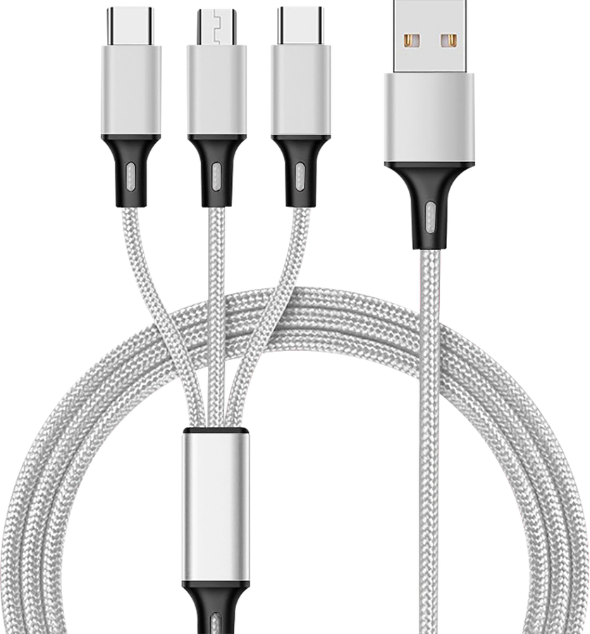 Кабель для зарядки LENTEL 3в1 Арт. AL-2, превью