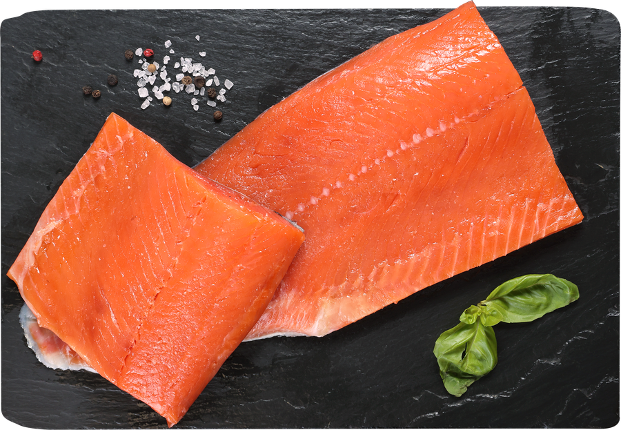 Форель Радужная малосоленая ЛЕНТА FRESH филе на коже, весовая, превью