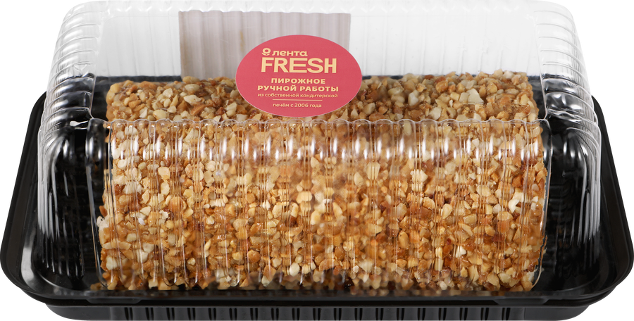 Пирожное Рулет с вареной сгущенкой ЛЕНТА FRESH, 380г, превью