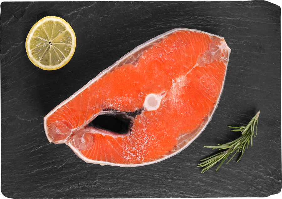 Чавыча замороженная Тихоокеанская ЛЕНТА FRESH стейк, весовая, предпросмотр