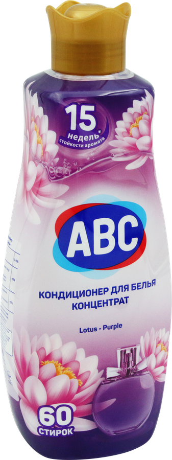 Кондиционер для белья ABC Lotus концентрат, 1,44л, превью