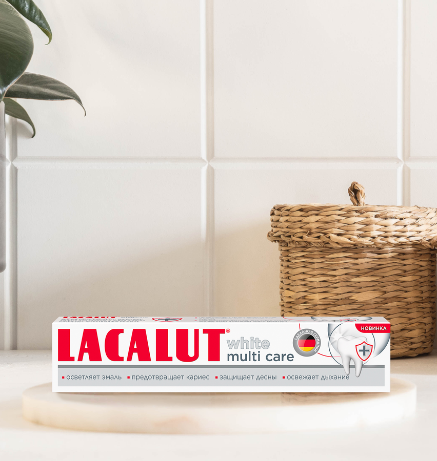 Зубная паста LACALUT White multi care, 60г, предпросмотр