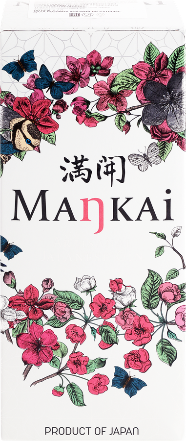 Джин MANKAI Artisanal Japanese 43%, п/у, 0.7л, предпросмотр