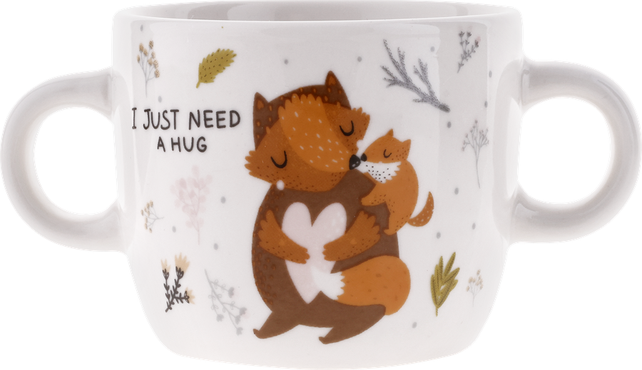 Кружка HOMECLUB Animals, с двумя ручками, 180мл, фарфор Арт. CH-cs1, превью