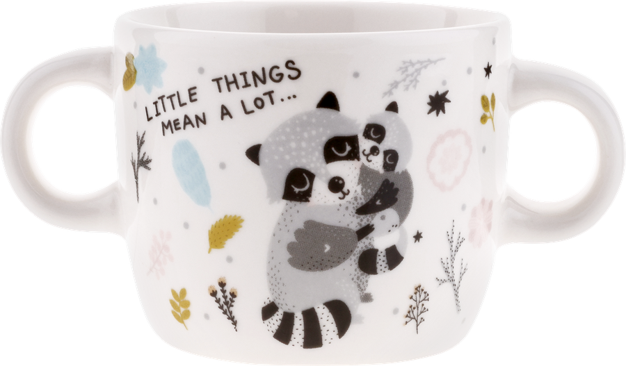 Кружка HOMECLUB Animals, с двумя ручками, 180мл, фарфор Арт. CH-cs1, превью
