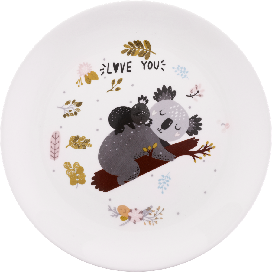 Тарелка HOMECLUB Animals 20см, фарфор Арт. CH-p1, предпросмотр