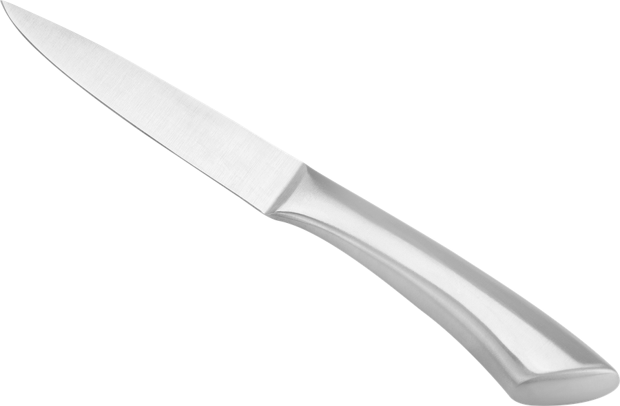 Нож универсальный HOMECLUB Steel 12,5см, цельнометаллический, нержавеющая сталь Арт. EKA-u3, предпросмотр