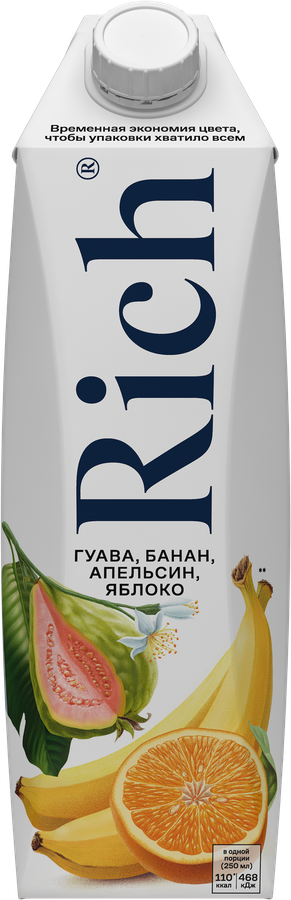 Нектар RICH Тропические фрукты, 1л, превью