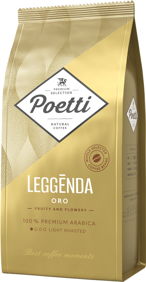 Кофе зерновой POETTI Leggenda Oro, 1кг, превью