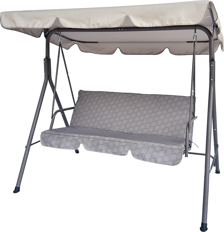 Качели GIARDINO CLUB 170х110х153см 3-х местные, Арт. QDT38M+05-st, предпросмотр