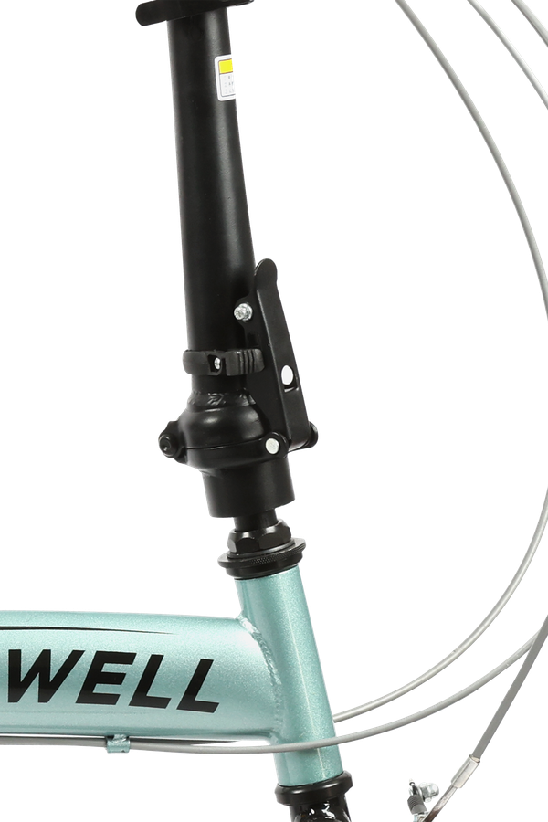 Велосипед складной ACTIWELL Planet 20" 7 скоростей, серебристый/черный, Арт. PLN20ST-U, превью