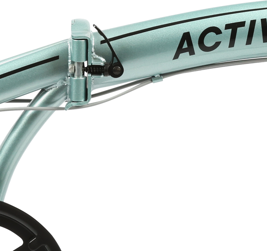 Велосипед складной ACTIWELL Planet 20" 7 скоростей, серебристый/черный, Арт. PLN20ST-U, предпросмотр
