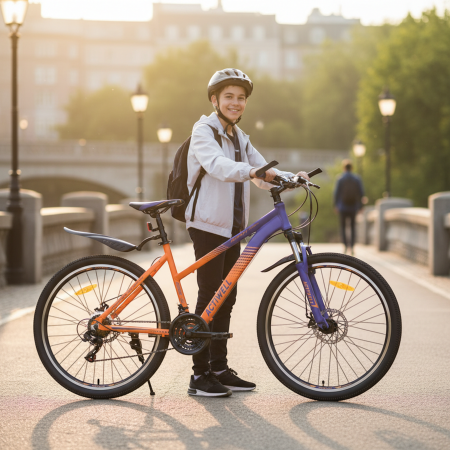 Велосипед ACTIWELL Journey, 26" 21 скорость, в ассортименте, Арт.  JRN26AL-UW, превью