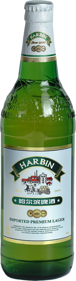 Пиво светлое HARBIN Premium фильтрованное пастеризованное 5%, 0.61л, превью