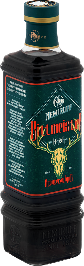 Ликер NEMIROFF Bittmeister десертный 35%, 0.7л, превью