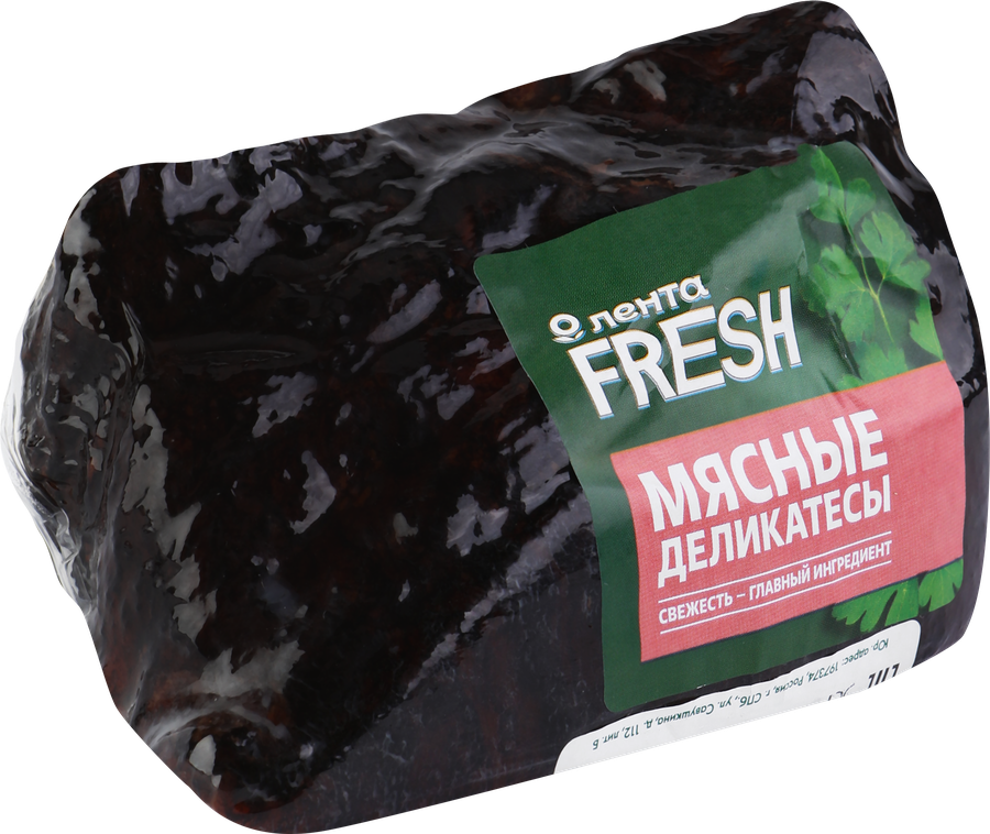 Грудинка копчено-вареная ЛЕНТА FRESH Домашняя, весовая, превью