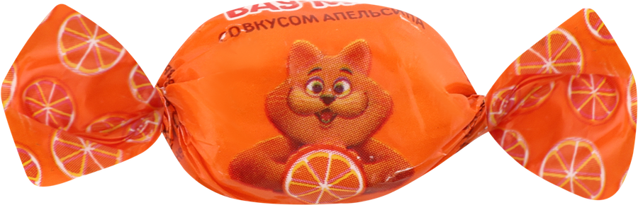 Конфеты жевательные ВАУ МЯУ! со вкусом апельсина, клубники, лимона, яблока, весовые, превью
