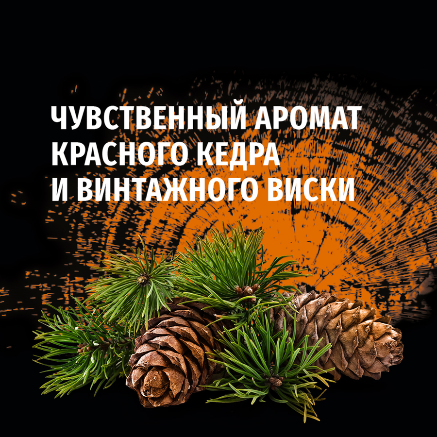 Гель для душа мужской ФА Men 2в1 Красный кедр, с ароматом кедра и винтажного виски, 250мл, превью