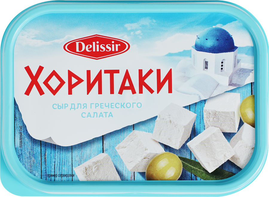 Сыр плавленый DELISSIR Хоритаки 30%, без змж, 180г, превью