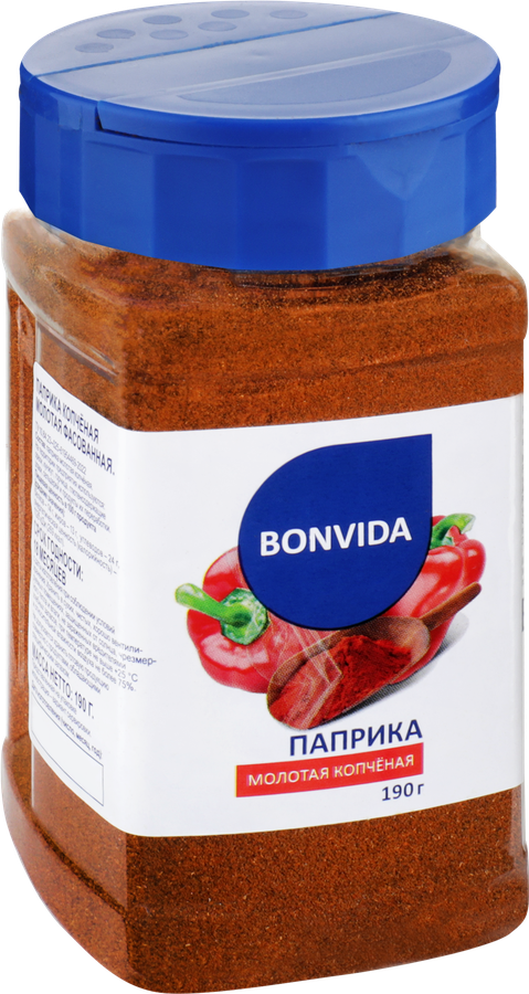 Паприка копченая BONVIDA молотая, 190г, превью
