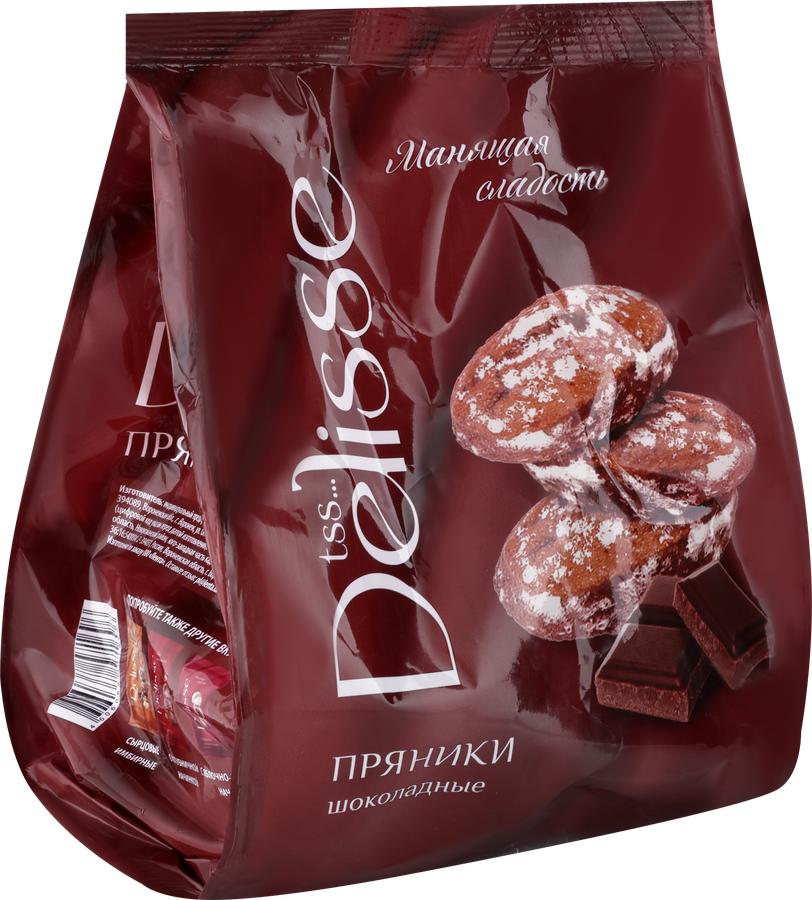 Пряники DELISSE Шоколадные, 300г, предпросмотр