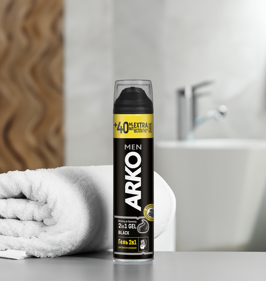 Гель для бритья ARKO Black, 240мл, превью