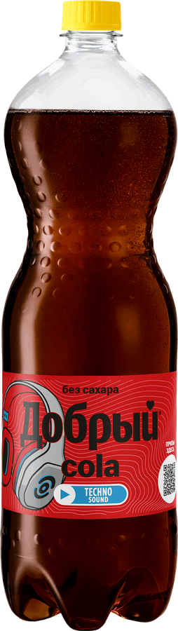 Напиток ДОБРЫЙ Cola без сахара сильногазированный, 1.5л, предпросмотр