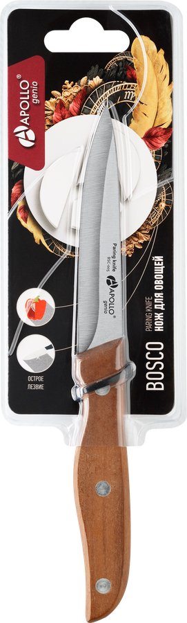Нож для овощей APOLLO Genio Bosco 9см, Арт. BSC-005, предпросмотр