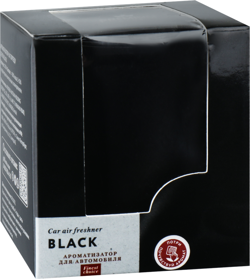 Ароматизатор автомобильный PREMIUM CLUB Prestige Black, на торпеду, Арт. 
10354, превью