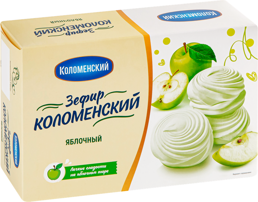 Зефир КОЛОМЕНСКОЕ Яблочный, 250г, превью