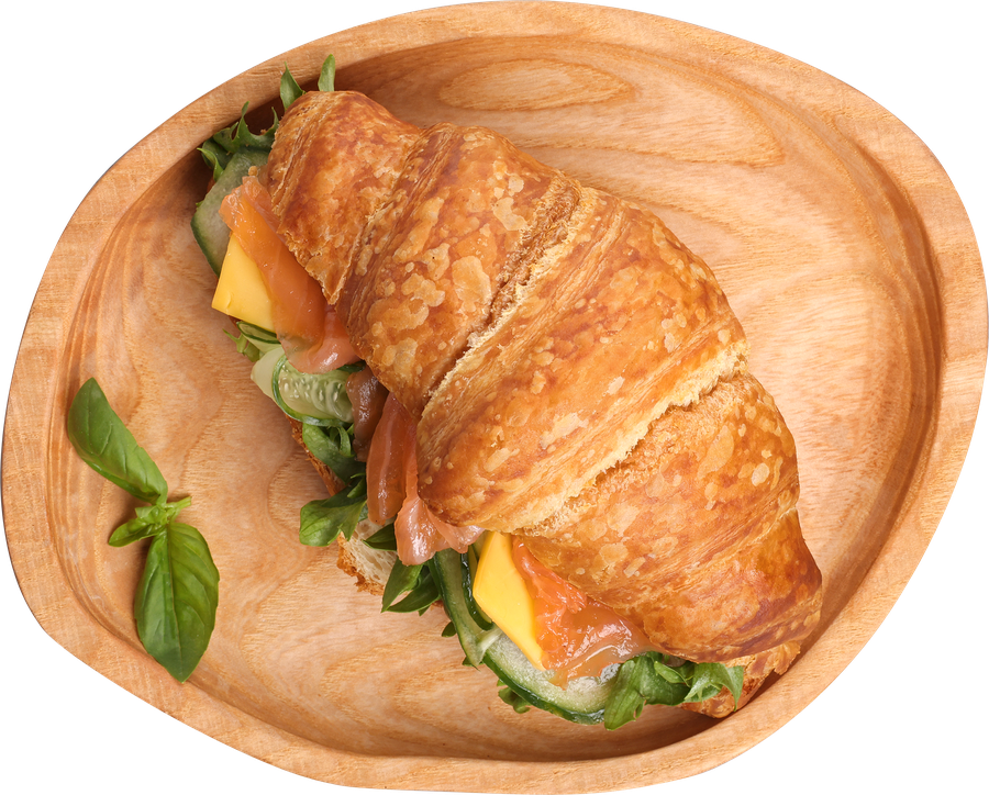 Круассан ЛЕНТА FRESH с лососем и соусом Тар-тар, 170г, предпросмотр