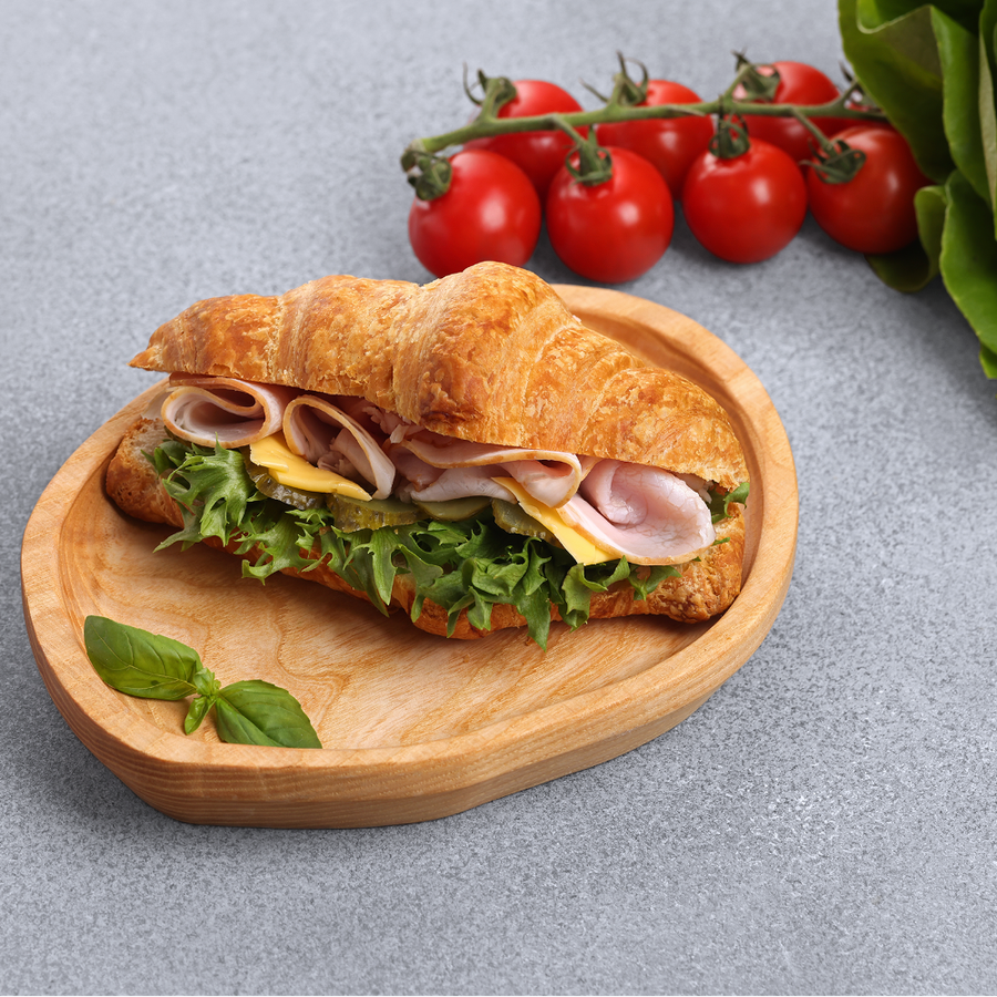 Круассан ЛЕНТА FRESH с карбонадом и пикантным соусом, 170г, предпросмотр