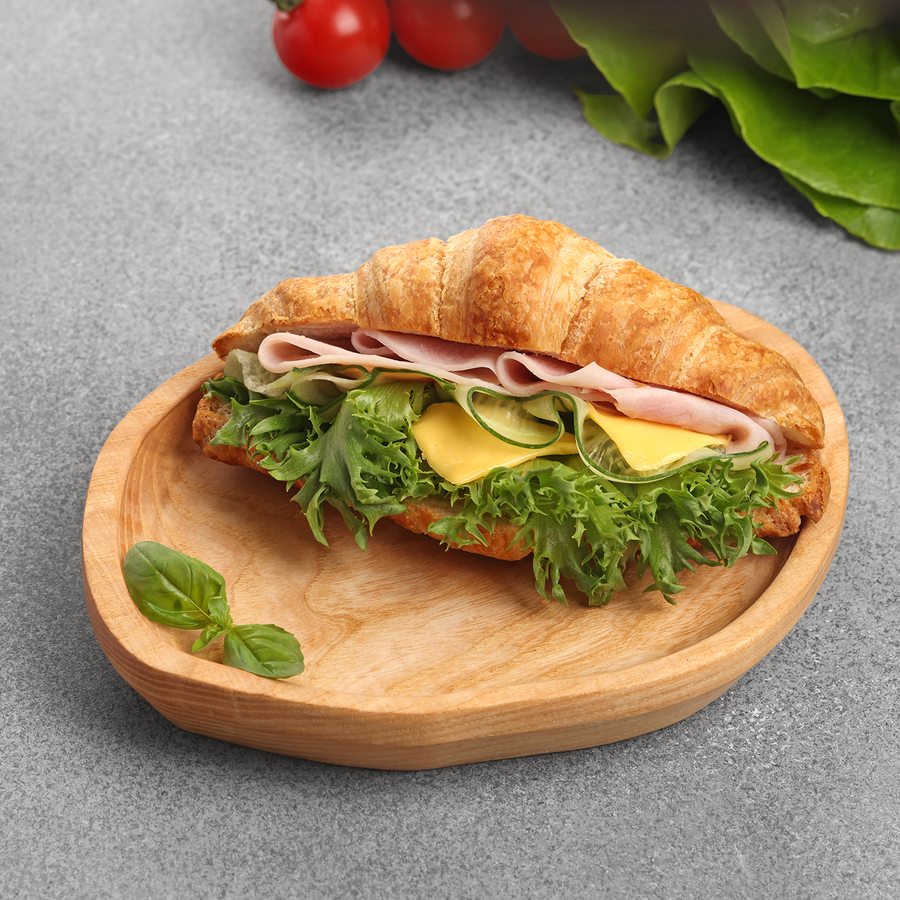Круассан ЛЕНТА FRESH с ветчиной и соусом Цезарь, 170г, предпросмотр
