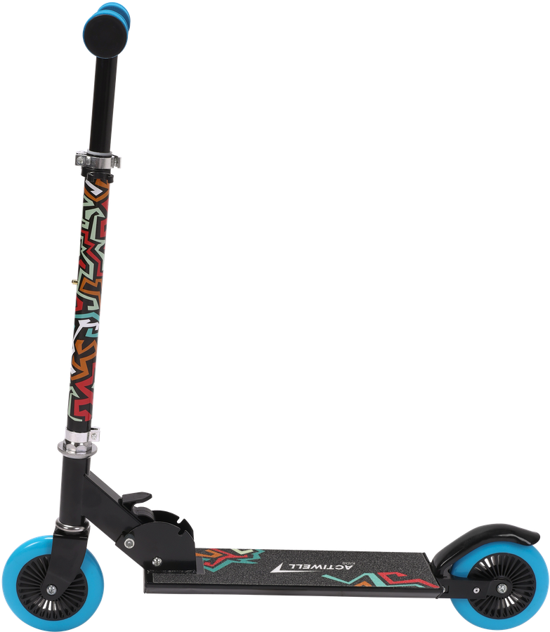 Самокат складной двухколесный ACTIWELL Steel S23, Арт. ACT-S01, превью