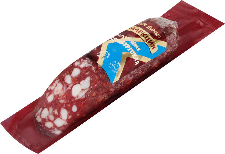 Колбаса сырокопченая ДЫМ ДЫМЫЧ Бранденбургская, 1-й сорт, 200г, превью