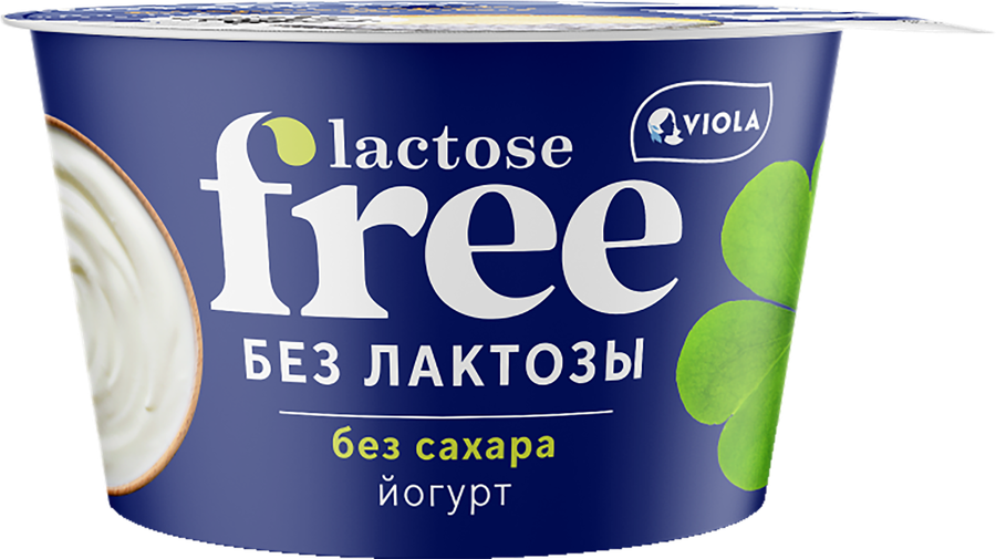 Йогурт VIOLA FREE безлактозный 3,4%, без змж, 180г, превью