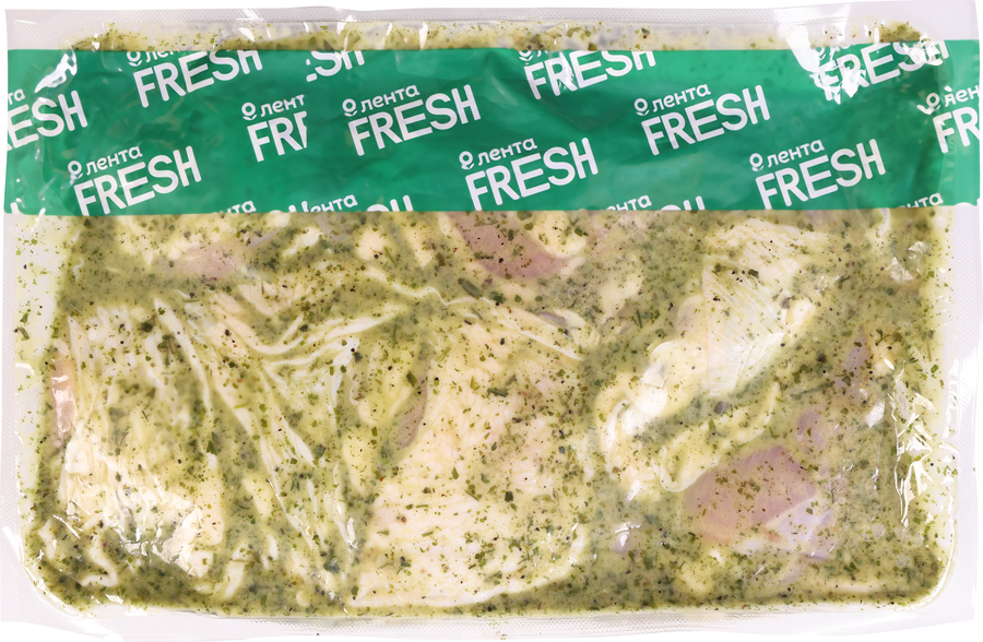 Куриное бедро ЛЕНТА FRESH в маринаде, в вакуумной упаковке, предпросмотр